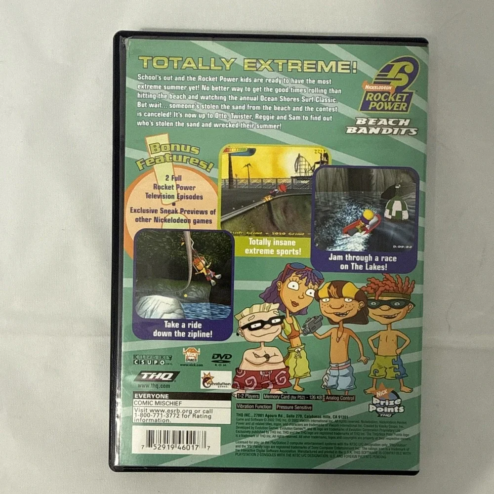 Beach Bandits Sony PlayStation 2 PS2 Complete w/ Manual‎
